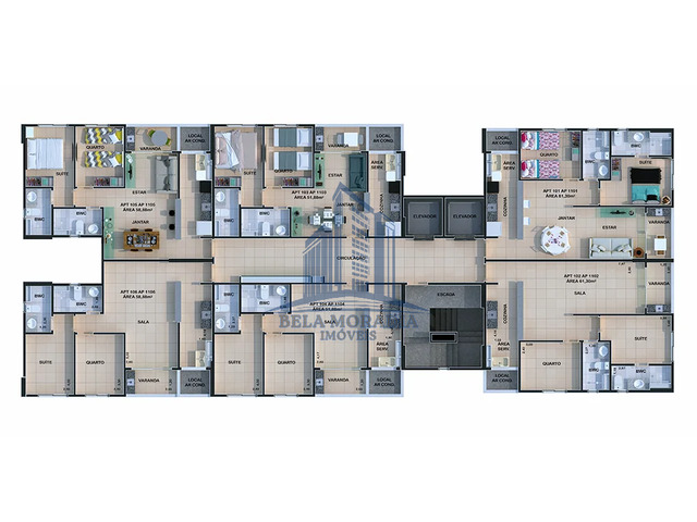 #6 - Apartamento para Venda em Jaboatão dos Guararapes - PE